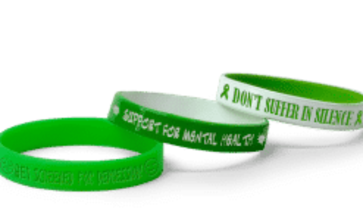 mental health awareness wristband