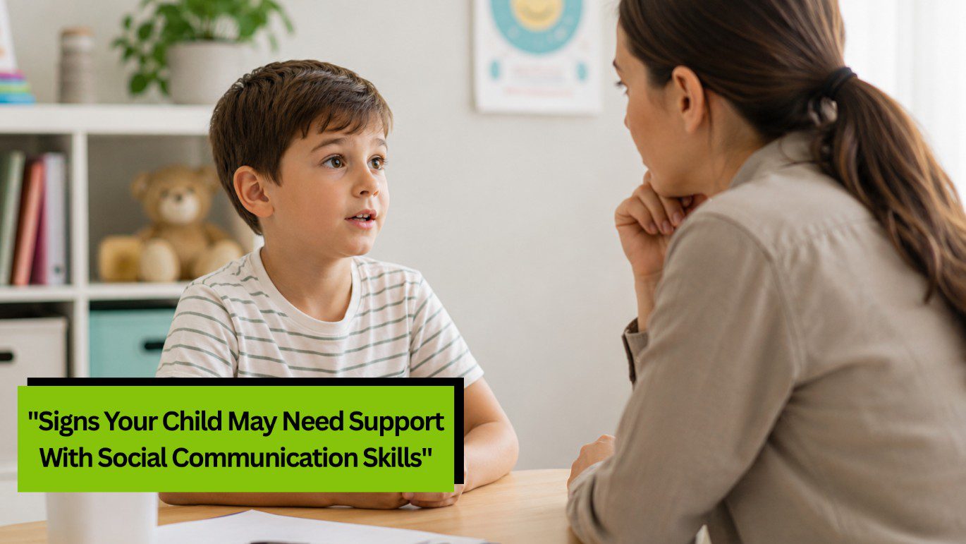 Signs Your Child May Need Support With Social Communication Skills