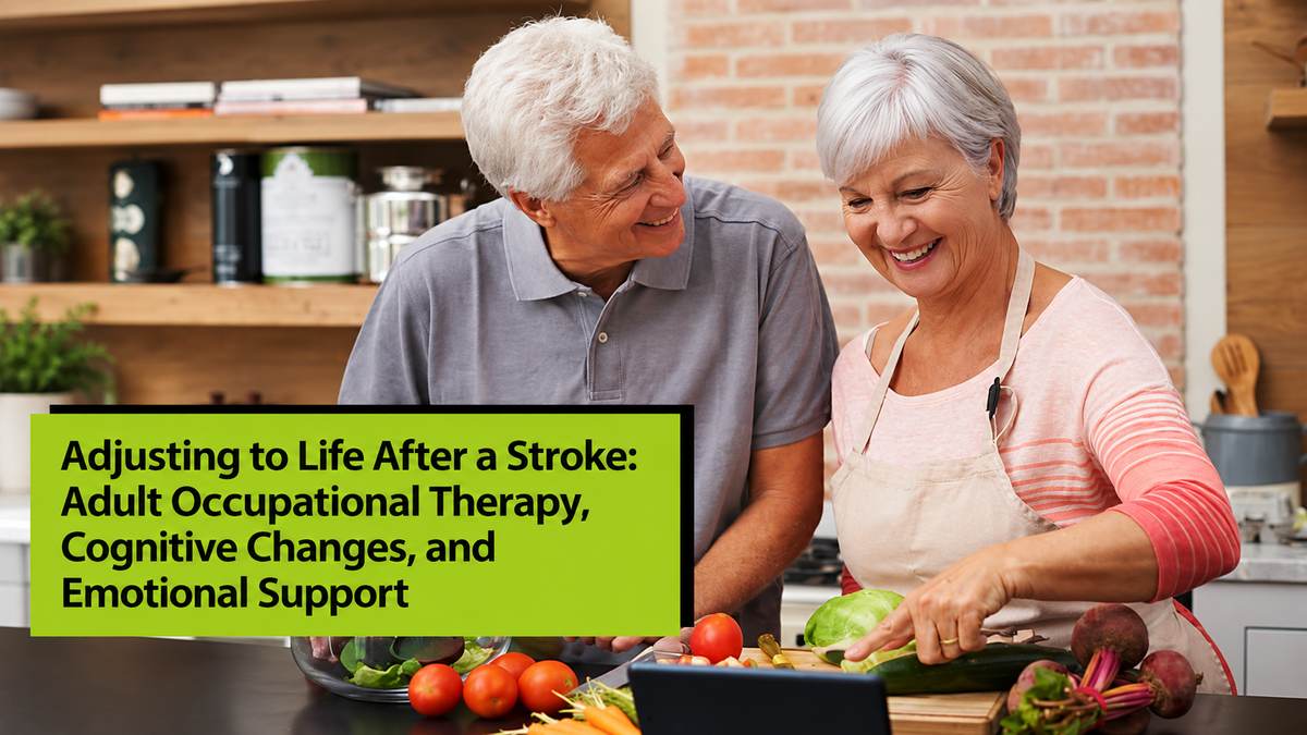 Adjusting to Life After a Stroke: Adult Occupational Therapy, Cognitive Changes, and Emotional Support