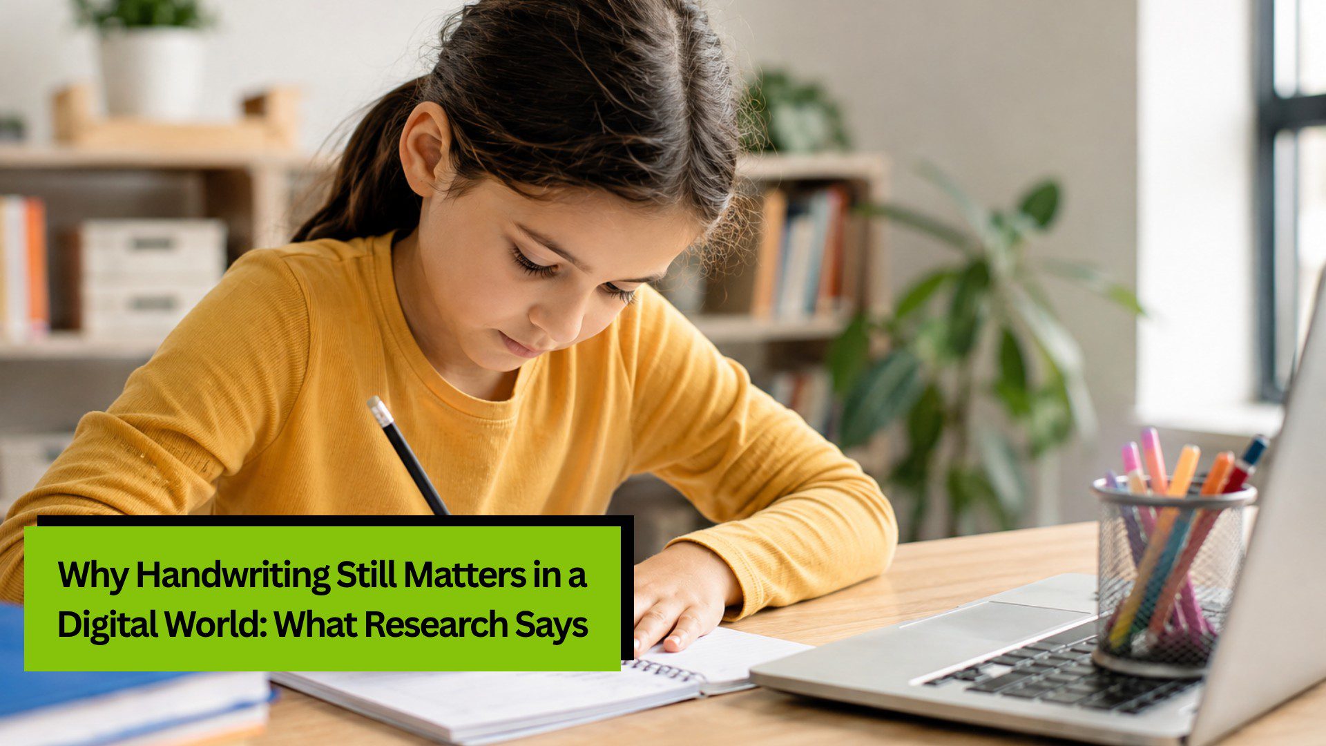 Why Handwriting Still Matters in a Digital World: The Role of Occupational Therapy
